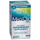 Mag-Ox 400 Magnesium Suplemen, Farmasi Tingkat Magnesium Oxide dengan 482 mg Per Dose, 60 tablet