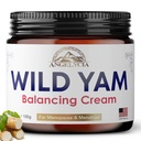 ANGELYCIA Wild Yam Cream for Hormone Balance 124; Hormone balance for Women 124; Estrogen Cream 124; 100% Pure Organic 14; Organik untuk PMS 124; Perimenopause & Menopause Dukungan 124f; Semua Skins