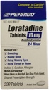 Perrigo Loratadine Tablet, Blue, 300 Count