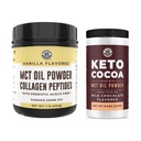 Performance Keto MCT Oil Powder & Collagen + Keto Coco Minum Mix