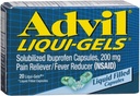 Advil 200 mg Liqui- Gels 20 ea (Paket 12)