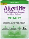 Vitalitas Capsules, Tambahan Alergi Harian untuk Kesehatan & Well- Menjadi, 60- Count