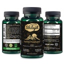 Gunung Emas Shilajit Vegan Capsule 500mg Pure Altai 90 Count Premium Trace Minerals