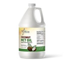 MCT Oil ~ Fraktionated Coconut Oil ~ Otak dan Body Fuel from Coconuts; (1 Gallon) ~ Stellar Chemical Corp