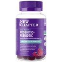 New Chapter Probiotic Gummies for Women, All- Flora (1 Month Supply) - 55% Less Sugar +, Formulated for Holistic Gut Health Support with Progories + Prebiotic Fiber + 100% Vegan + Non-GMO