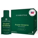 CYMBIOTIKA Super Greens Suplemen dengan Chlorophyll, Spirulina, Paket Superfood Daily Vegan untuk Kesehatan Digetical Gut, Detox, Energi dan Imune Dukungan, Citrus Lime Flavor, 15 mL Pouches, 30 Pack