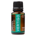Relief Fusion Vertigo alam, Ginger Oil Nautisea Relief Esquel Oil Blends (15ml) - Bantuan Motion Detik Akting, Bantuan Penyakit Pagi, Bantuan Dizzy,