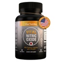 Tambahan Nitric Oxide Vital untuk Pria - Pendukung Booster Kerja untuk Pria - Nitrous Oxide Boost Blood Flow, Tekanan Darah, Performa Energi & Kerja Dengan L Arginine L Citruline- 30 Hari Suppply