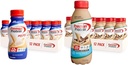 Premier Protein Shake Minis Vanilla 22g Protein 120 Kalories Pack of 12 & Café Latte 30g Protein 160 Calories Nutrients for Imune Health Pack of 12