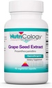 Nutricology Grape - Grap Seed Extract, Proanthocyanidins, Polyphenols, Herbal Suplemen, Organik, 300mg Kapsul - 90 Count