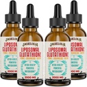 Liquid Liquid 2000MG Liquid Liquid Liquid Liquid - Antioksidant Detox Suplement for Women & Men, Aging Defense, Liver Function & Energy, dengan Aciranic Acid + Aloe + Vitamin C, Natural & Vegan, 8 FL.OZ