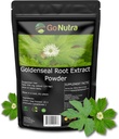 Go Nutra Goldenseal Root Extract Pure Goldenseal Powder Power10: 1 Goldenseal Extract 4oz. Herbal Tambahan Root Segel Emas