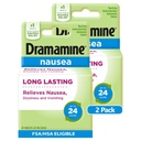 Dramamine Nausea Long Lasting, Nausea Relief, 10 Count (Paket 2)
