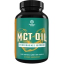 C8 MCT Oil Softgeels - Medium Chain Trigliserid MCT Coconut Oil Suplemen dengan Caprylic / Capric Triglycerides untuk Pemotongan Tubuh, Enhanced Energy & Stamina - Keto Suplemen untuk Wheight Los - 120 Ct